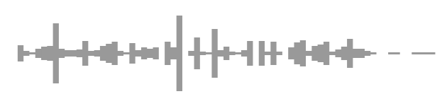 audio waveform