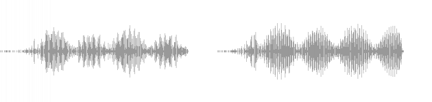 audio waveform