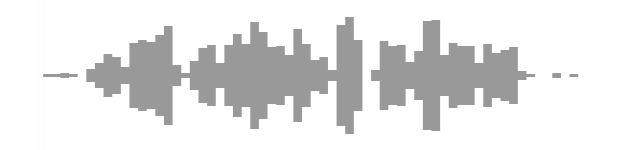 audio waveform