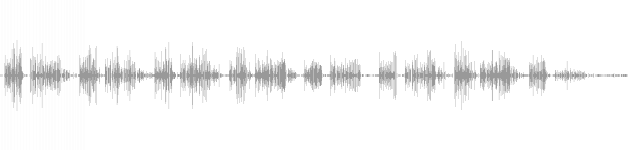 audio waveform