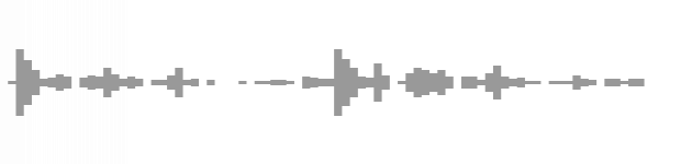 audio waveform