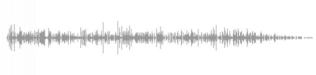 audio waveform