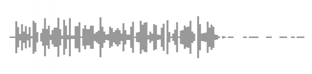 audio waveform