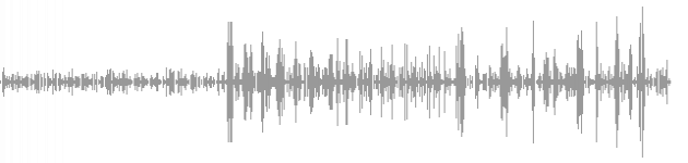 audio waveform