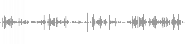audio waveform