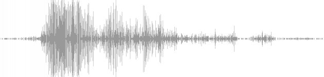 audio waveform
