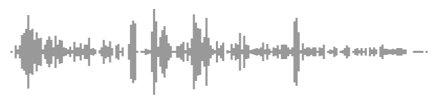 audio waveform