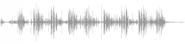 audio waveform