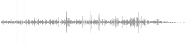 audio waveform