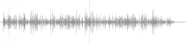 audio waveform