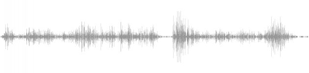 audio waveform