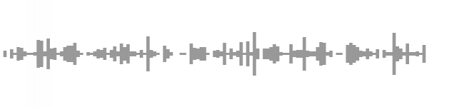 audio waveform