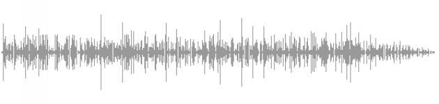 audio waveform