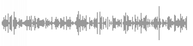 audio waveform