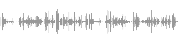 audio waveform