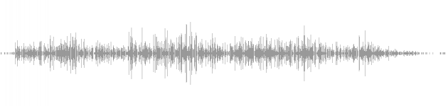 audio waveform
