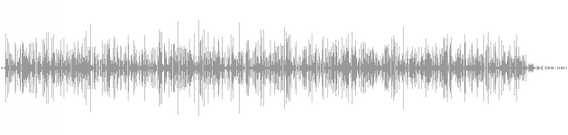 audio waveform