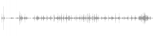 audio waveform