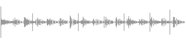 audio waveform