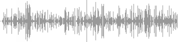 audio waveform
