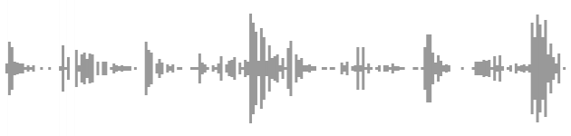audio waveform