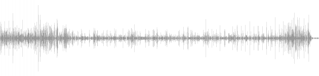 audio waveform